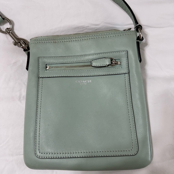 Coach Mint Green Crossbody Bag - Picture 1 of 6